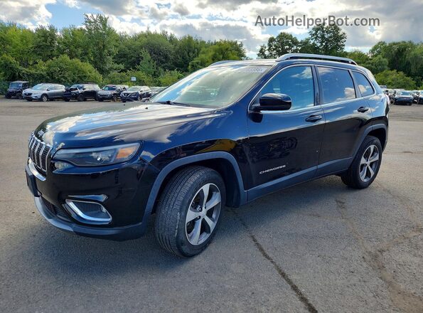 1C4PJMDX0KD441018 2019 JEEP CHEROKEE Black უკანა მარცხენა