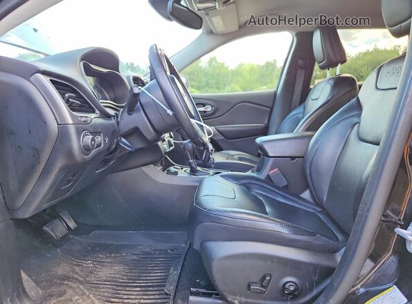 1C4PJMDX0KD441018 2019 JEEP CHEROKEE Black ძრავის განყოფილების ხედი