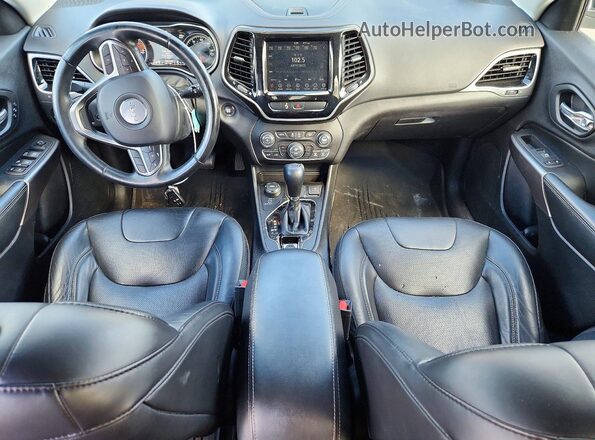 1C4PJMDX0KD441018 2019 JEEP CHEROKEE Black VIN კოდის სტიკერის ხედი