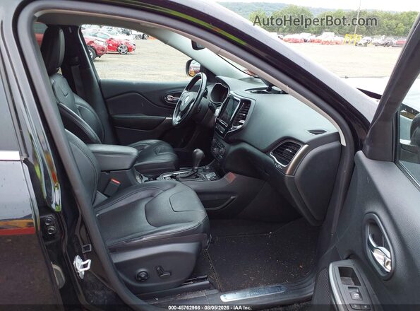 1C4PJMDX0LD559829 2020 JEEP CHEROKEE Black Widok wnętrza z przodu