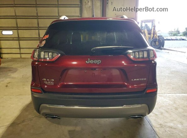 1C4PJMDX0LD621262 2020 JEEP CHEROKEE Burgundy Rear view
