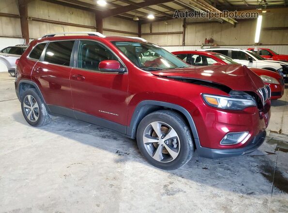1C4PJMDX0LD621262 2020 JEEP CHEROKEE Burgundy Front right