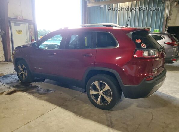 1C4PJMDX0LD621262 2020 JEEP CHEROKEE Burgundy Rear left