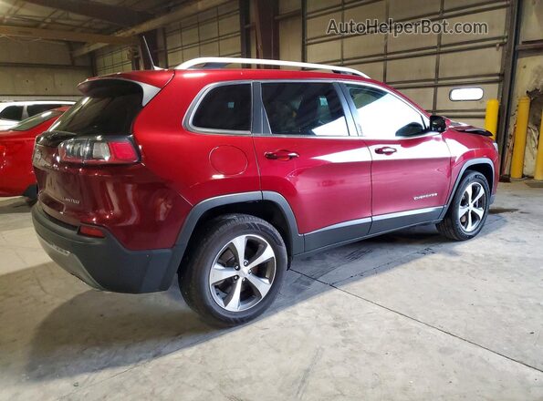 1C4PJMDX0LD621262 2020 JEEP CHEROKEE Burgundy Rear right