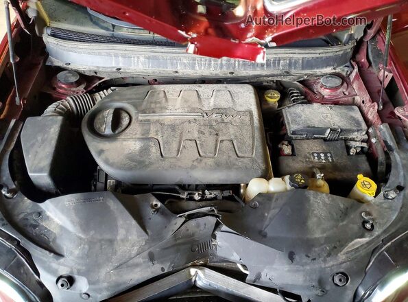 1C4PJMDX0LD621262 2020 JEEP CHEROKEE Burgundy Engine compartment view