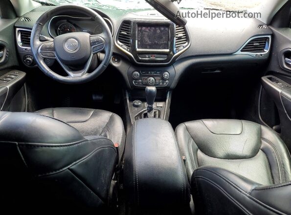 1C4PJMDX1KD236405 2019 JEEP CHEROKEE Черный Вид панели приборов