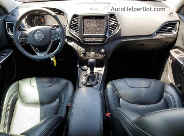 1C4PJMDX1KD347472 2019 JEEP CHEROKEE Burgundy Dashboard view