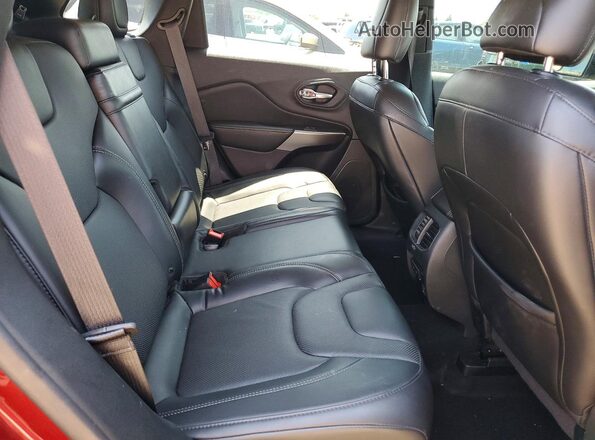 1C4PJMDX1KD347472 2019 JEEP CHEROKEE Burgundy Rear interior view
