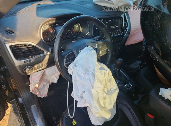1C4PJMDX1LD627572 2020 JEEP CHEROKEE Black Вид панелі приладів