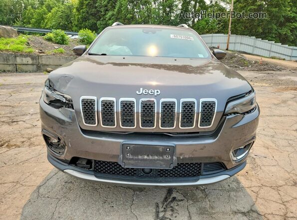 1C4PJMDX2KD124745 2019 JEEP CHEROKEE Gray Vista frontal