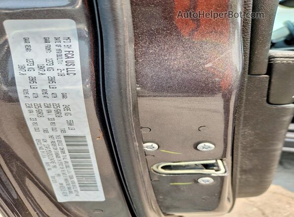 1C4PJMDX2KD124745 2019 JEEP CHEROKEE Gray Vista de la etiqueta del VIN