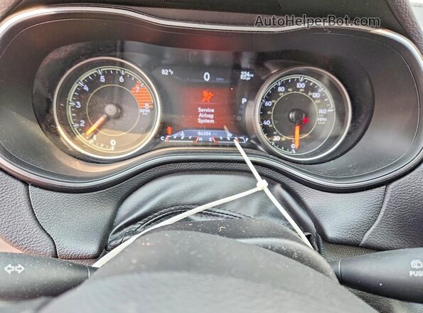 1C4PJMDX2KD124745 2019 JEEP CHEROKEE Gray Vista del cuadro de instrumentos
