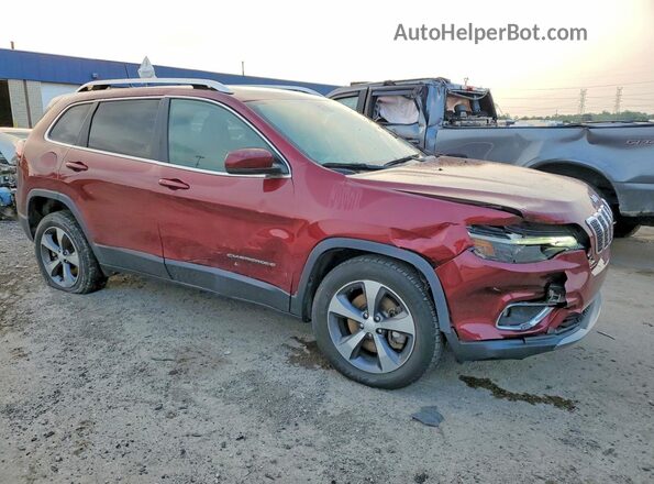 1C4PJMDX2KD236591 2019 JEEP CHEROKEE Красный Передняя правая четверть