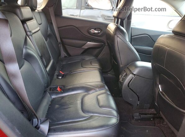 1C4PJMDX2KD236591 2019 JEEP CHEROKEE Красный Вид задней части салона