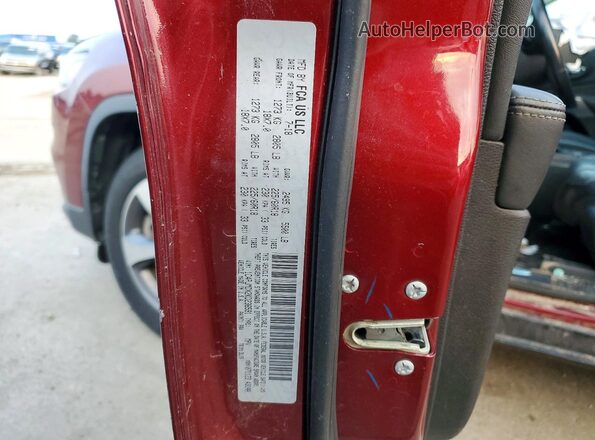 1C4PJMDX2KD236591 2019 JEEP CHEROKEE Красный Вид наклейки с VIN-кодом