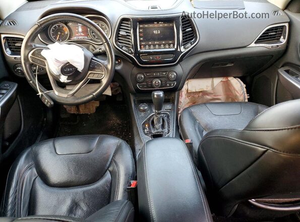 1C4PJMDX2KD236591 2019 JEEP CHEROKEE Красный Вид панели приборов