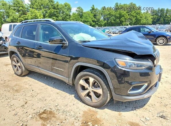 1C4PJMDX2KD251141 2019 JEEP CHEROKEE Черный Передняя правая четверть