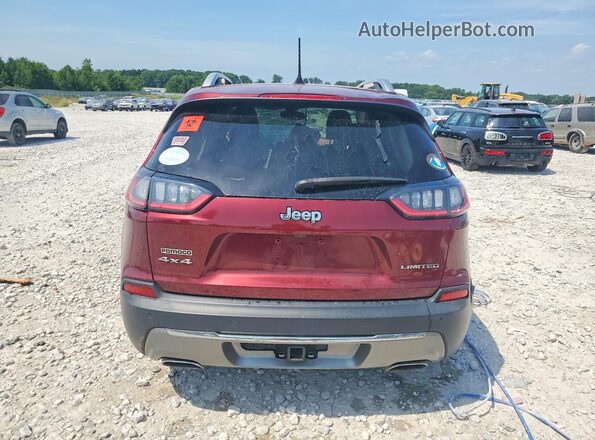 1C4PJMDX2KD252418 2019 JEEP CHEROKEE Burgundy Widok z tyłu
