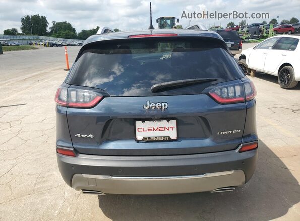 1C4PJMDX2KD415018 2019 JEEP CHEROKEE Blue Widok z tyłu