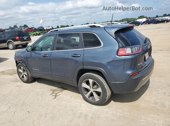 1C4PJMDX2KD415018 2019 JEEP CHEROKEE Blue Tył lewy