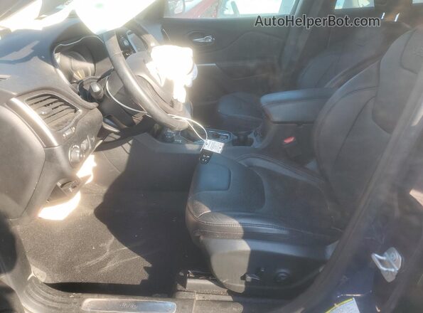 1C4PJMDX2KD415018 2019 JEEP CHEROKEE Blue Widok wnętrza z przodu