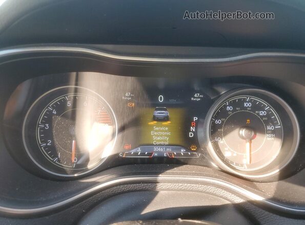 1C4PJMDX2KD415018 2019 JEEP CHEROKEE Blue Widok zestawu wskaźników