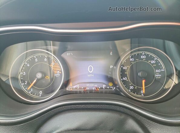 1C4PJMDX2LD512091 2020 JEEP CHEROKEE Black Instrument cluster view