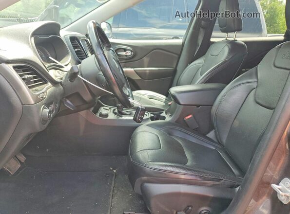 1C4PJMDX2LD520952 2020 JEEP CHEROKEE Black Սալոնի դիմացի տեսք