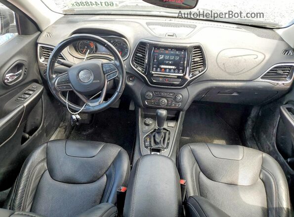 1C4PJMDX2LD520952 2020 JEEP CHEROKEE Black Առջևի վահանակի տեսք