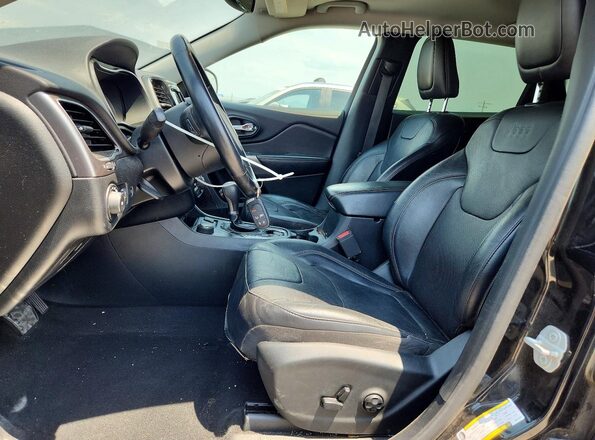 1C4PJMDX2LD579757 2020 JEEP CHEROKEE Black წინა სალონის ხედი