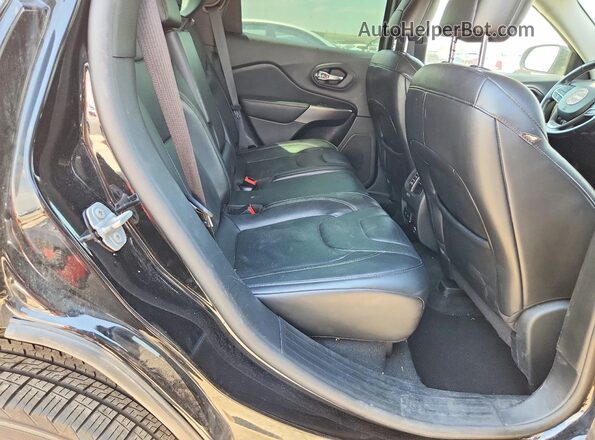 1C4PJMDX2LD579757 2020 JEEP CHEROKEE Black უკანა სავარძლების ხედი