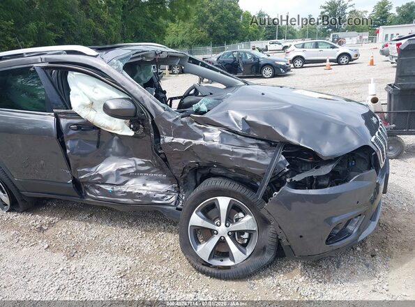 1C4PJMDX2MD154024 2021 JEEP CHEROKEE Gray Front view