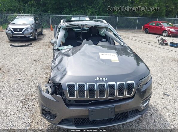 1C4PJMDX2MD154024 2021 JEEP CHEROKEE Gray Rear interior view