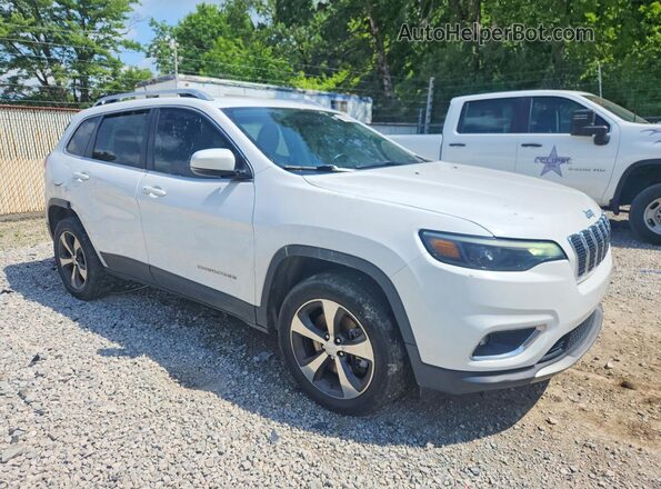 1C4PJMDX3KD344069 2019 JEEP CHEROKEE White Przód prawy