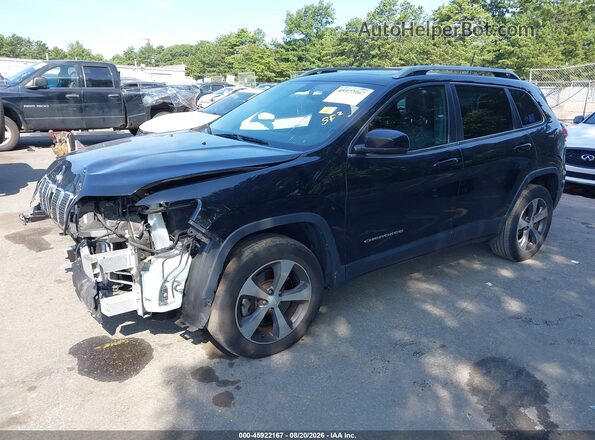 1C4PJMDX3KD369733 2019 JEEP CHEROKEE Черный Передняя левая четверть