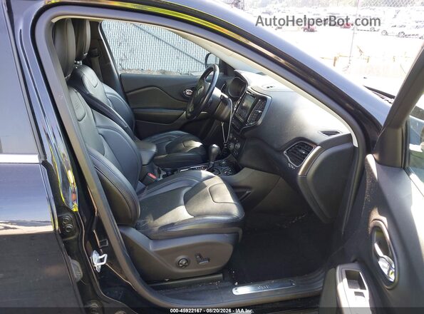1C4PJMDX3KD369733 2019 JEEP CHEROKEE Черный Вид салона спереди
