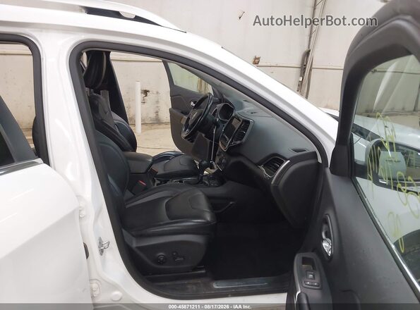 1C4PJMDX3LD647581 2020 JEEP CHEROKEE White Widok wnętrza z przodu