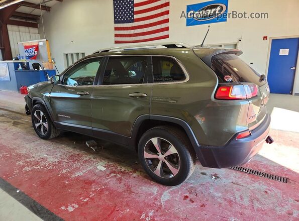 1C4PJMDX4KD317043 2019 JEEP CHEROKEE Зеленый Задняя левая четверть