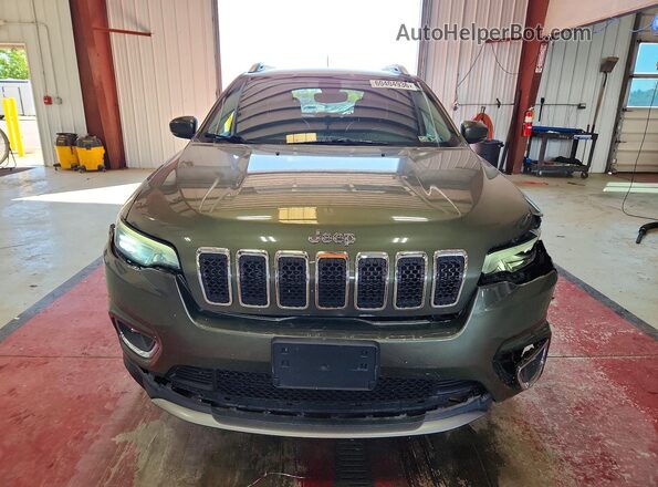 1C4PJMDX4KD317043 2019 JEEP CHEROKEE Зеленый Вид спереди