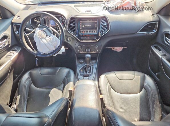 1C4PJMDX4KD345473 2019 JEEP CHEROKEE Белый Вид панели приборов