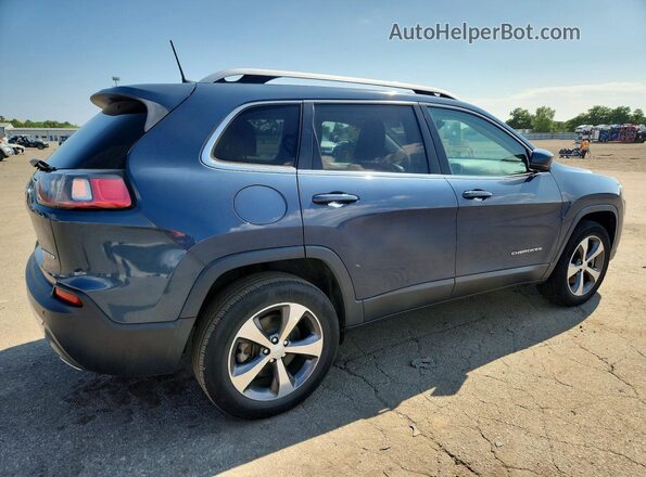 1C4PJMDX4KD394088 2019 JEEP CHEROKEE Синий Задняя правая четверть