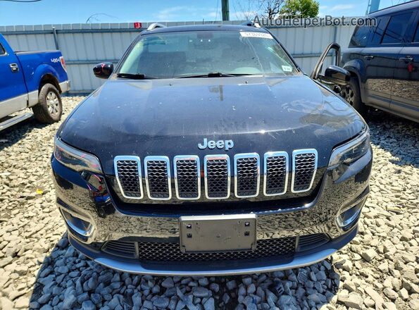 1C4PJMDX4KD446142 2019 JEEP CHEROKEE Black Вид спереду