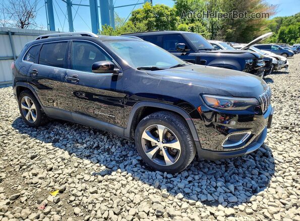 1C4PJMDX4KD446142 2019 JEEP CHEROKEE Black Передня права чверть