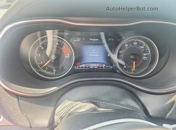 1C4PJMDX4LD509497 2020 JEEP CHEROKEE Синий Вид щитка приборов