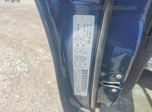 1C4PJMDX4LD509497 2020 JEEP CHEROKEE Синий Вид наклейки с VIN-кодом