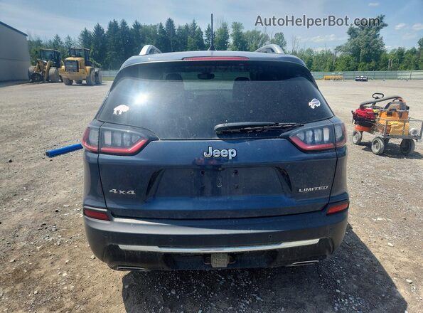 1C4PJMDX4LD509497 2020 JEEP CHEROKEE Синий Вид сзади