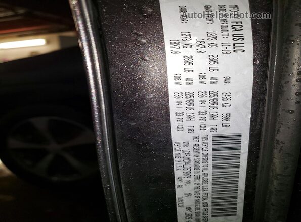1C4PJMDX4LD572079 2020 JEEP CHEROKEE Charcoal Vista de la etiqueta del VIN