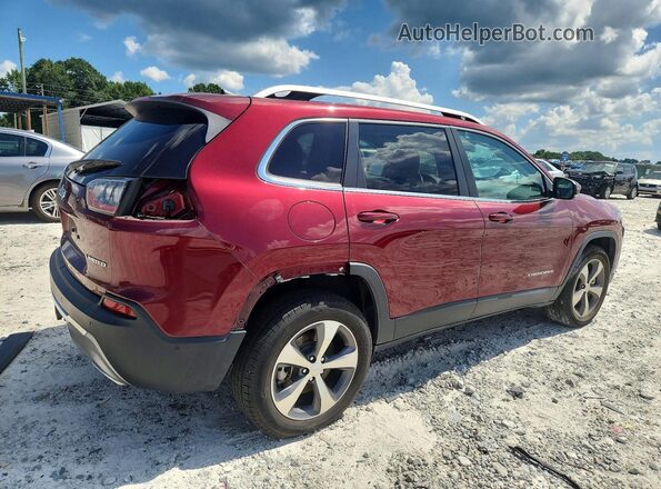 1C4PJMDX4MD137953 2021 JEEP CHEROKEE Красный Задняя правая четверть