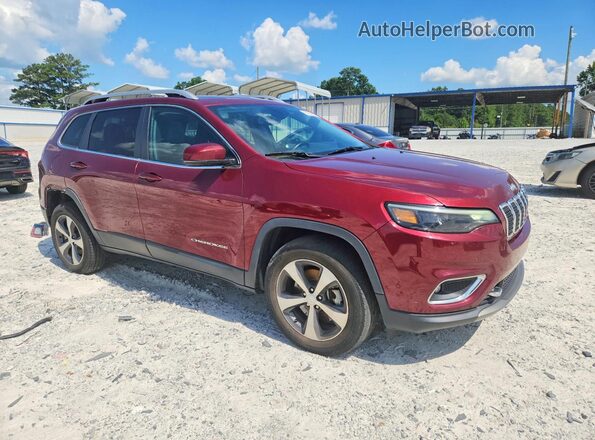 1C4PJMDX4MD137953 2021 JEEP CHEROKEE Красный Передняя правая четверть