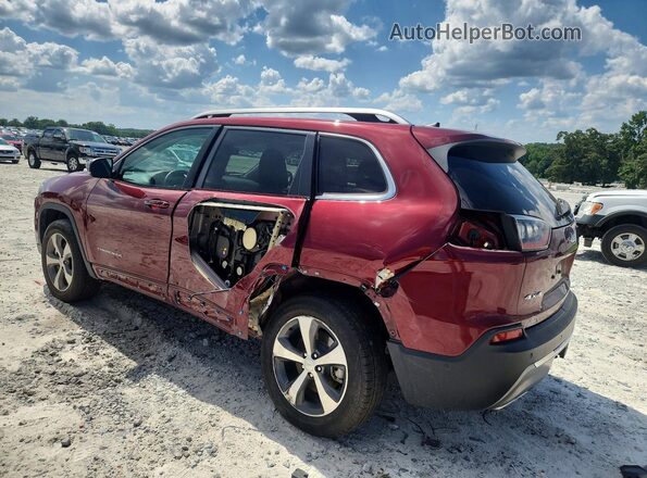 1C4PJMDX4MD137953 2021 JEEP CHEROKEE Красный Задняя левая четверть